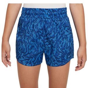 Kids Blue Patterned Shorts